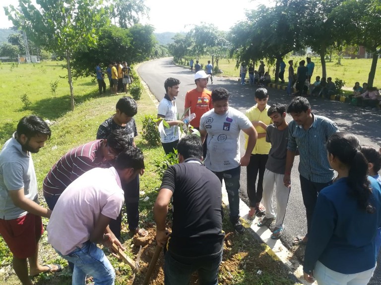 SMVD University Goes Green through Plantation Drive